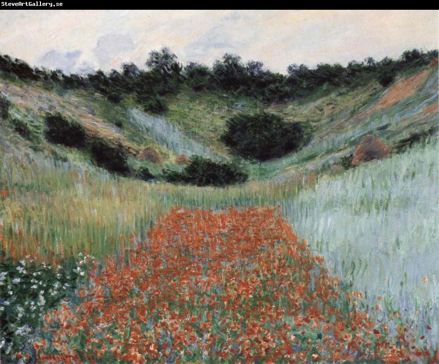 Claude Monet Poppy Field in a Hollow near Giverny